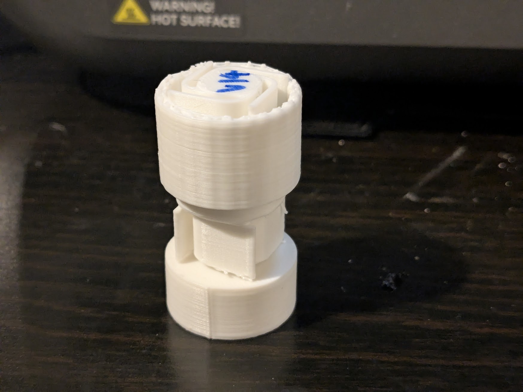 Overhangs are fine if the gap is small